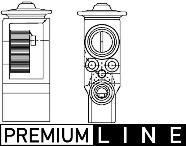 Expansionsventil, Klimaanlage MAHLE AVE 55 000P