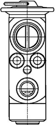 Expansionsventil, Klimaanlage MAHLE AVE 57 000P Bild Expansionsventil, Klimaanlage MAHLE AVE 57 000P