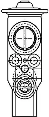 Expansionsventil, Klimaanlage MAHLE AVE 59 000P Bild Expansionsventil, Klimaanlage MAHLE AVE 59 000P