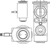 Expansionsventil, Klimaanlage MAHLE AVE 66 000P Bild Expansionsventil, Klimaanlage MAHLE AVE 66 000P