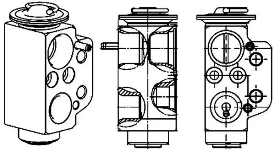 Expansionsventil, Klimaanlage MAHLE AVE 71 000P Bild Expansionsventil, Klimaanlage MAHLE AVE 71 000P