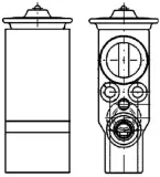 Expansionsventil, Klimaanlage MAHLE AVE 73 000P