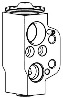 Expansionsventil, Klimaanlage MAHLE AVE 75 000P Bild Expansionsventil, Klimaanlage MAHLE AVE 75 000P