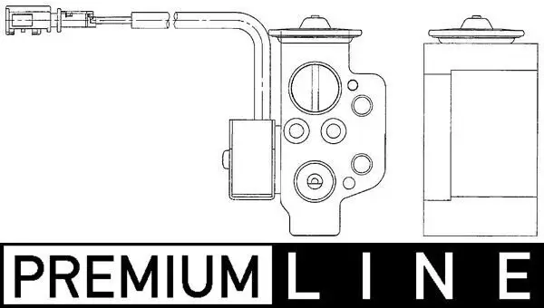 Expansionsventil, Klimaanlage MAHLE AVE 80 000P