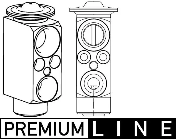 Expansionsventil, Klimaanlage MAHLE AVE 81 000P