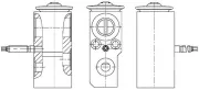 Expansionsventil, Klimaanlage MAHLE AVE 82 000P