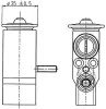 Expansionsventil, Klimaanlage MAHLE AVE 89 000P Bild Expansionsventil, Klimaanlage MAHLE AVE 89 000P