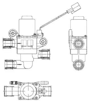 Magnetventil, Klimaanlage MAHLE AVS 2 000P Bild Magnetventil, Klimaanlage MAHLE AVS 2 000P