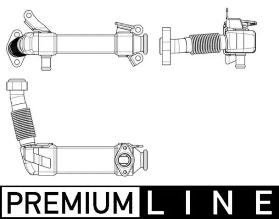 Kühler, Abgasrückführung MAHLE CE 17 000P Bild Kühler, Abgasrückführung MAHLE CE 17 000P