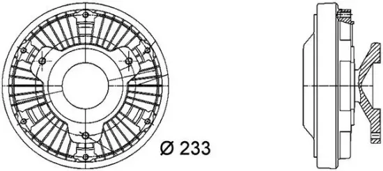 Kondensator, Klimaanlage MAHLE AC 719 000S Bild Kondensator, Klimaanlage MAHLE AC 719 000S
