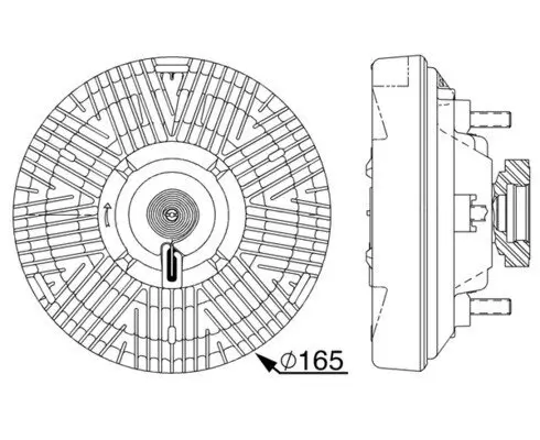 Kondensator, Klimaanlage MAHLE AC 827 000S Bild Kondensator, Klimaanlage MAHLE AC 827 000S