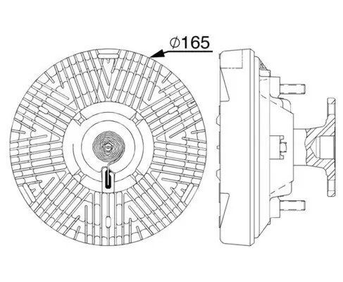 Kondensator, Klimaanlage MAHLE AC 827 000S Bild Kondensator, Klimaanlage MAHLE AC 827 000S