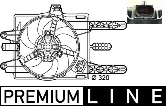 Lüfter, Motorkühlung MAHLE CFF 141 000P Bild Lüfter, Motorkühlung MAHLE CFF 141 000P