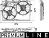 Lüfter, Motorkühlung MAHLE CFF 193 000P Bild Lüfter, Motorkühlung MAHLE CFF 193 000P