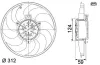 Lüfter, Motorkühlung MAHLE CFF 214 000P Bild Lüfter, Motorkühlung MAHLE CFF 214 000P