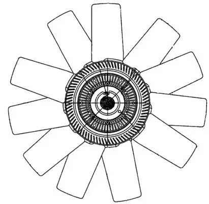 Lüfter, Motorkühlung MAHLE CFF 490 000P Bild Lüfter, Motorkühlung MAHLE CFF 490 000P