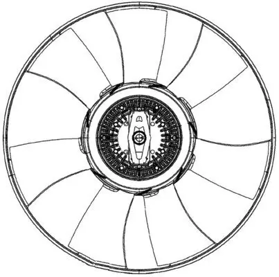 Lüfter, Motorkühlung MAHLE CFF 492 000P Bild Lüfter, Motorkühlung MAHLE CFF 492 000P