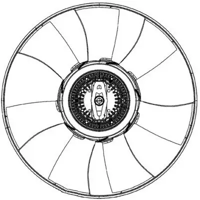 Lüfter, Motorkühlung MAHLE CFF 493 000P Bild Lüfter, Motorkühlung MAHLE CFF 493 000P