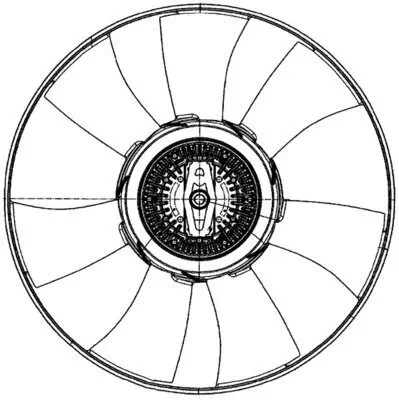 Lüfter, Motorkühlung MAHLE CFF 500 000P Bild Lüfter, Motorkühlung MAHLE CFF 500 000P