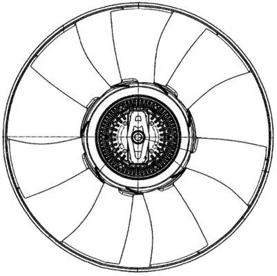 Lüfter, Motorkühlung MAHLE CFF 501 000P Bild Lüfter, Motorkühlung MAHLE CFF 501 000P