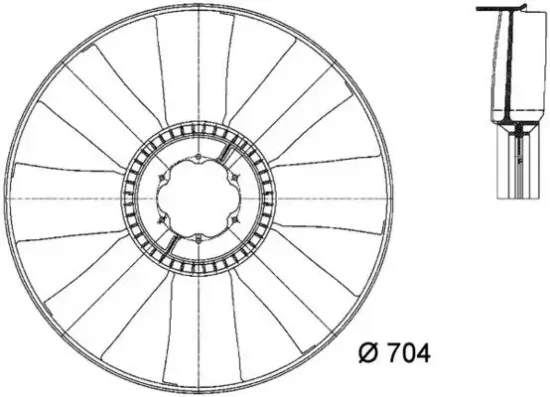 Kühler, Abgasrückführung MAHLE CE 11 000P Bild Kühler, Abgasrückführung MAHLE CE 11 000P