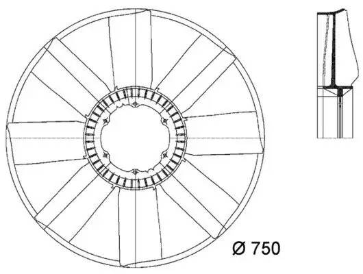 Kühler, Abgasrückführung MAHLE CE 33 000P Bild Kühler, Abgasrückführung MAHLE CE 33 000P
