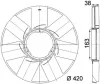 Lüfterrad, Motorkühlung MAHLE CFW 38 000P Bild Lüfterrad, Motorkühlung MAHLE CFW 38 000P