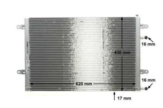Niedertemperaturkühler, Ladeluftkühler MAHLE CIR 10 000P Bild Niedertemperaturkühler, Ladeluftkühler MAHLE CIR 10 000P