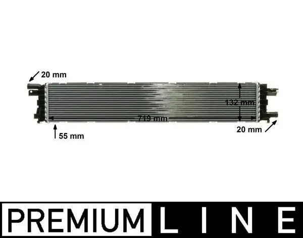 Niedertemperaturkühler, Ladeluftkühler MAHLE CIR 12 000P