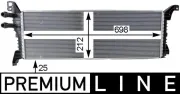 Niedertemperaturkühler, Ladeluftkühler MAHLE CIR 9 000P