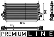 Ladeluftkühler MAHLE CI 191 000P