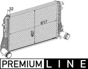 Ladeluftkühler MAHLE CI 207 000P