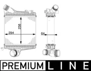 Ladeluftkühler MAHLE CI 221 000P