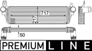 Ladeluftkühler MAHLE CI 242 000P