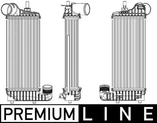 Ladeluftkühler MAHLE CI 245 000P Bild Ladeluftkühler MAHLE CI 245 000P
