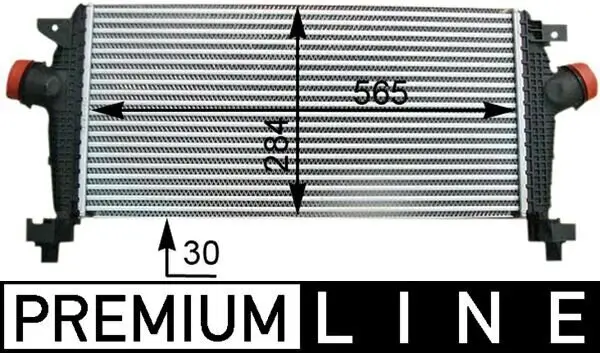 Ladeluftkühler MAHLE CI 362 000P