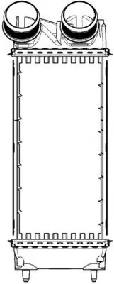 Ladeluftkühler MAHLE CI 366 000P