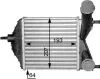 Ladeluftkühler MAHLE CI 378 000S