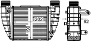 Ladeluftkühler MAHLE CI 421 000S
