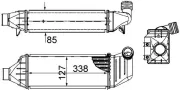 Ladeluftkühler MAHLE CI 424 000S