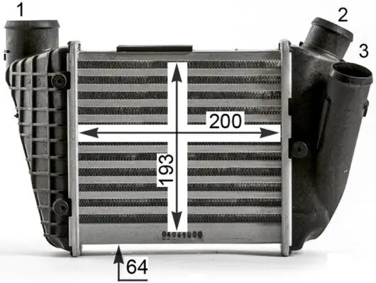 Ladeluftkühler MAHLE CI 429 000P Bild Ladeluftkühler MAHLE CI 429 000P
