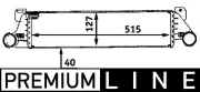 Ladeluftkühler MAHLE CI 49 000P