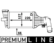 Ladeluftkühler MAHLE CI 55 000P