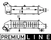 Ladeluftkühler MAHLE CI 60 000P