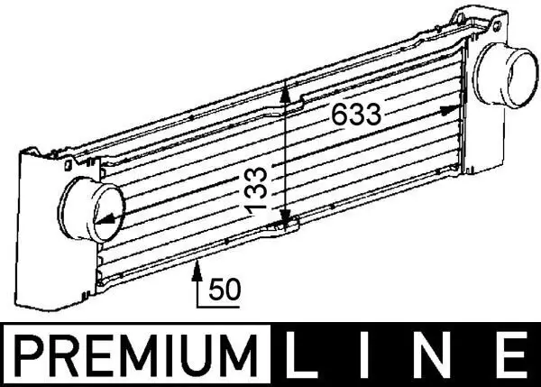 Ladeluftkühler MAHLE CI 81 000P