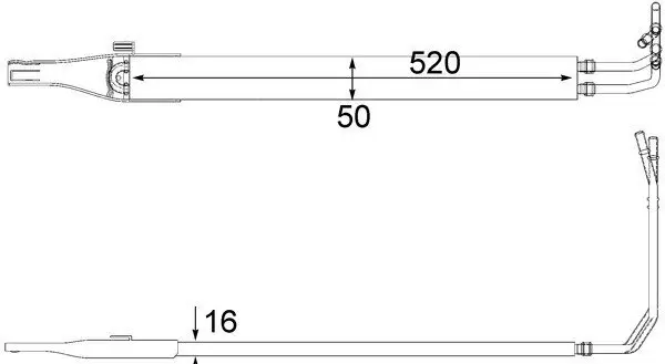 Ölkühler, Lenkung MAHLE CLC 10 000P