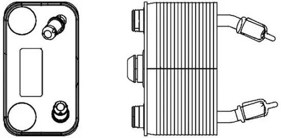 Ölkühler, Automatikgetriebe MAHLE CLC 166 000P Bild Ölkühler, Automatikgetriebe MAHLE CLC 166 000P