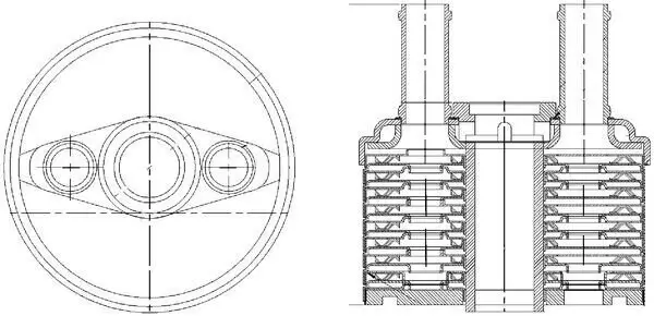 Ölkühler, Automatikgetriebe MAHLE CLC 179 000S