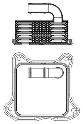Ölkühler, Motoröl MAHLE CLC 2 000S