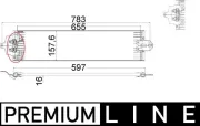 Ölkühler, Automatikgetriebe MAHLE CLC 49 000P